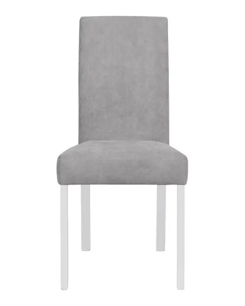 Стул мягкий Campel серый с белым