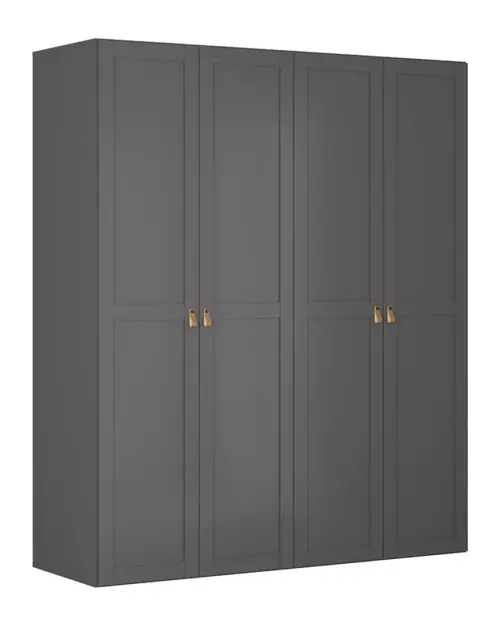 Armario modular Flex 200 cm con puertas grafito