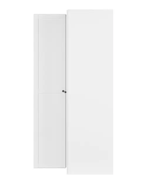 Armario modular de esquina Flex 120x118 cm blanco