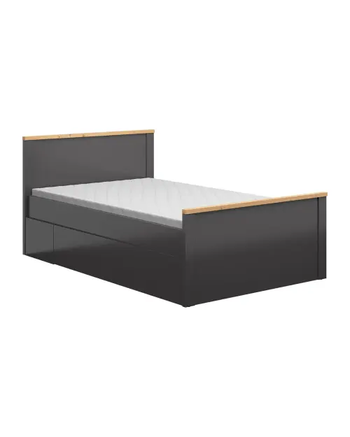 Cama Hesen 120x200 grafito