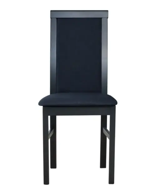 Upholstered chair Como black