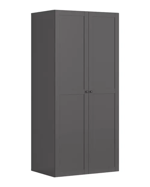 Szafa dwudrzwiowa Flex 100 cm grafitowa