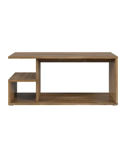 Coffee table Gato 100x50 with shelf stirling oak