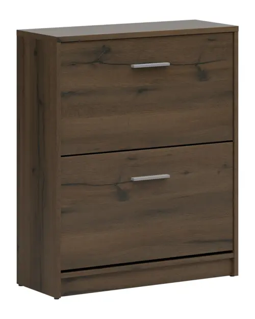 Zapatero Nepo Plus 70 cm con 2 puertas roble noble