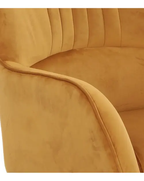 Sillón orejero Samon amarillo