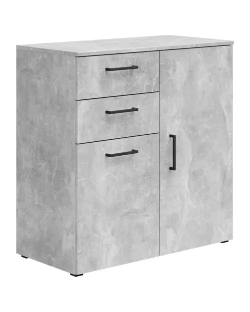 Cómoda MultiDo 80 cm con 2 puertas y 2 cajones atelier claro