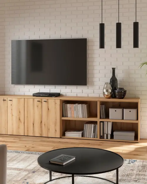 Armario System 64 con 2 puertas roble coast evoke