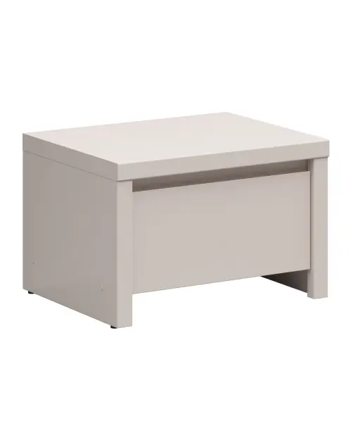 Mesita de noche Kaspian 51 cm con cajón cachemira