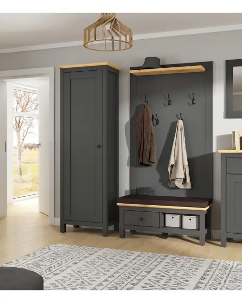 Baúl Hesen 47x100 cm grafito