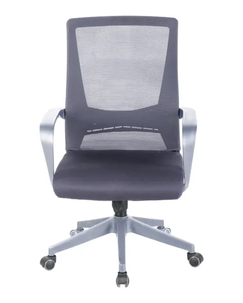 Sillón giratorio Ozi gris