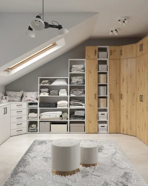 Armario MultiDo 45 cm de una puerta atelier claro