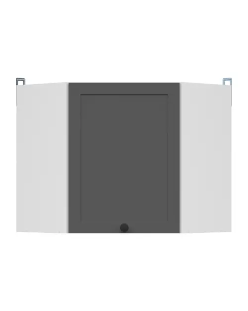 Armario de cocina superior Junona Line 60 cm de esquina izquierda/derecha grafito