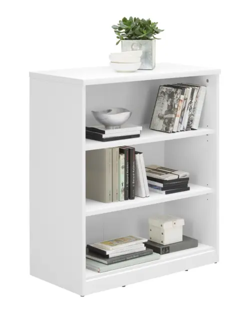 Estantería Easy con 2 estantes 72 cm blanco