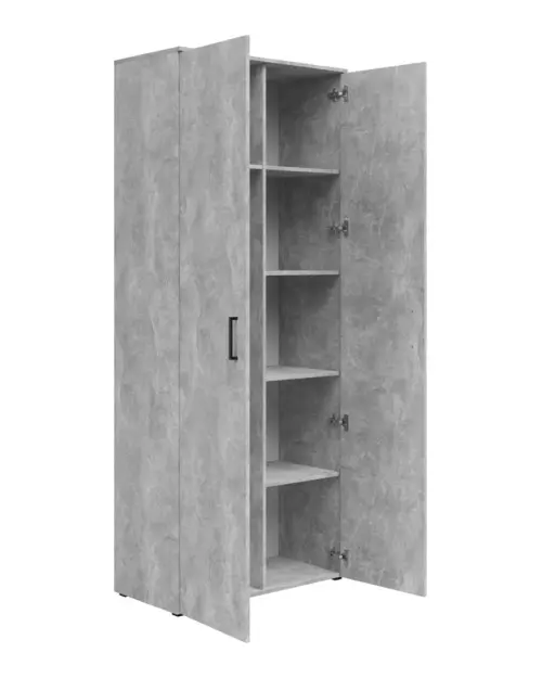 Estantería MultiDo 80 cm con 2 puertas atelier claro