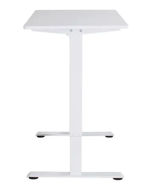 Gaming desk Emil 2 with electric adjustment 120 cm white