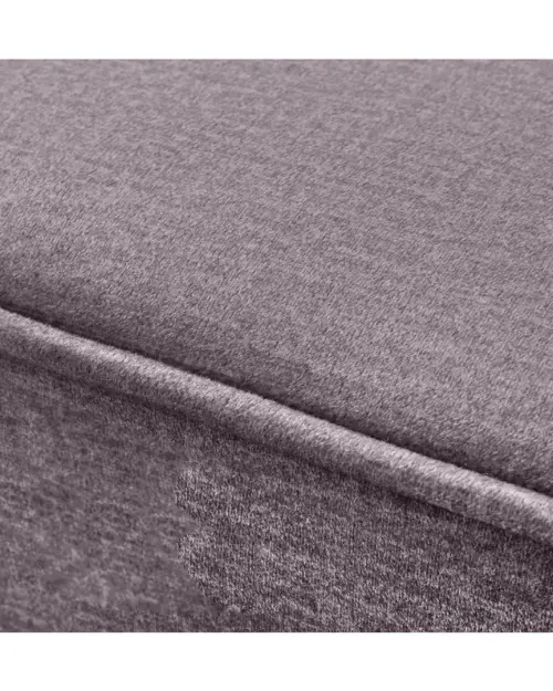 Puf Milo de terciopelo morado