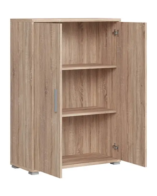 Шкаф Brw Office 79 см двухдверный дуб сонома