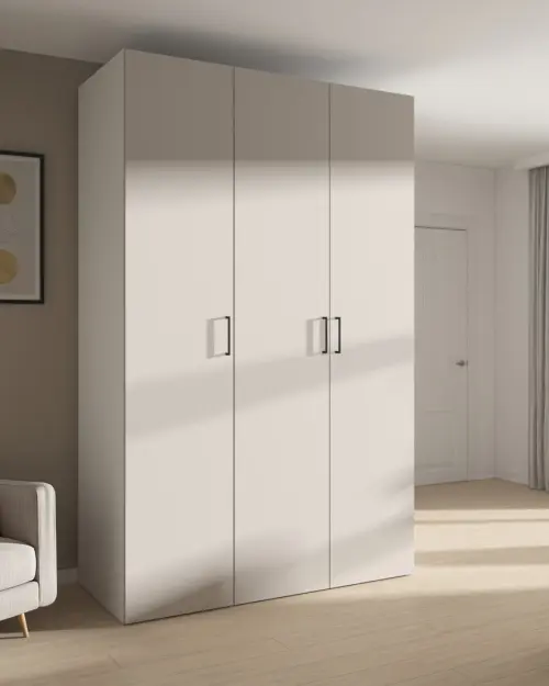 Modular wardrobe Flex 150 cm with 3 doors cashmere