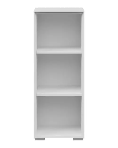 Estantería Nevada 43 cm con 2 estantes blanca