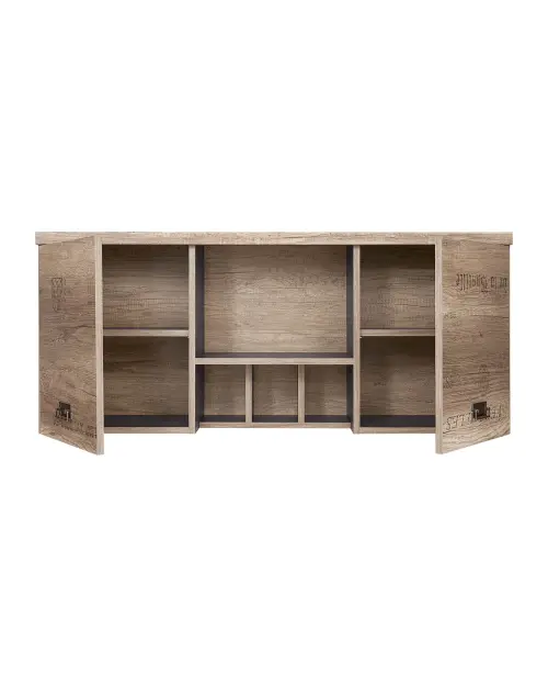 Armario colgante Malcolm 120 cm con puertas roble canyon monument