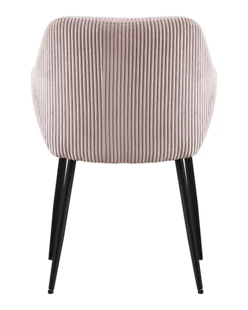 Silla tapizada Jessy rosa