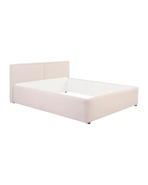 Cama tapizada Nedin 160x200 beige