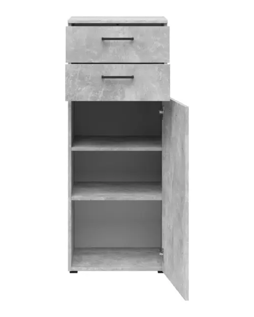 Cómoda MultiDo 45 cm con puertas y 2 cajones atelier claro