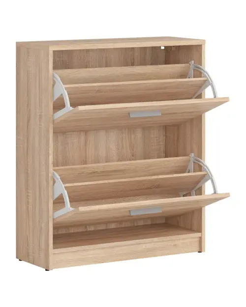 Zapatero Nepo Plus 70 cm con 2 puertas roble sonoma