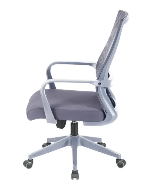 Sillón giratorio Ozi gris