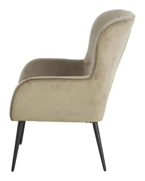 Sillón orejero Samon beige