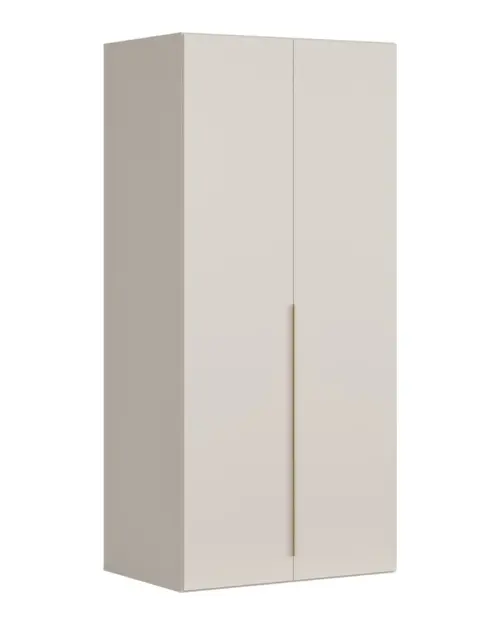 Two-door wardrobe Flex 100 cm cashmere