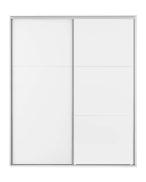 Armario de puertas correderas Flex 180 cm blanco