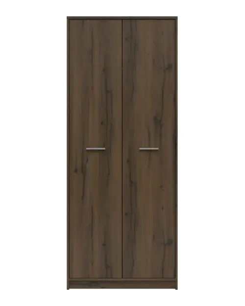 Armario de dos puertas Nepo Plus 80 cm roble noble