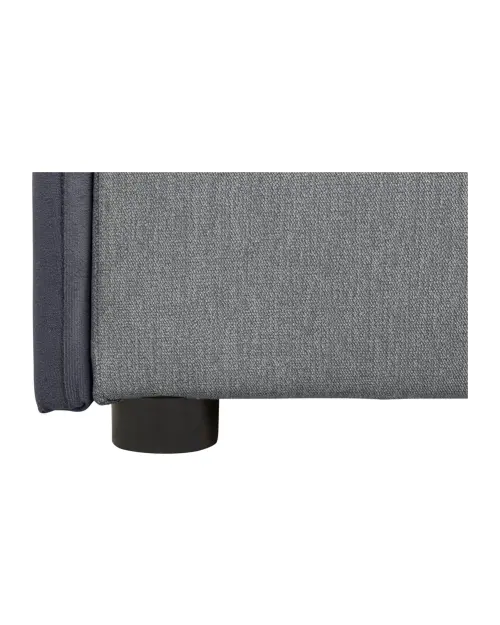 Sofá cama Kelo con arcón gris