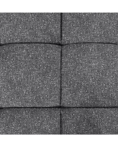 Sofá rinconera universal Twist New desplegable con arcón gris