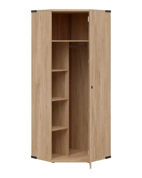 Armario de esquina Lara 75x75 cm fresno belarus