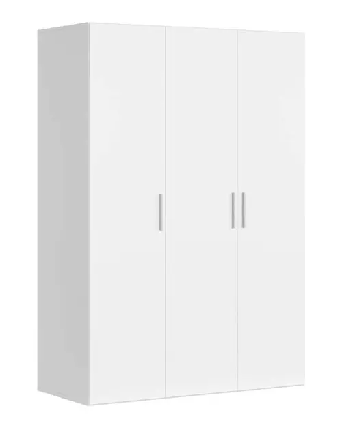 Modular wardrobe Flex 150 cm with doors white