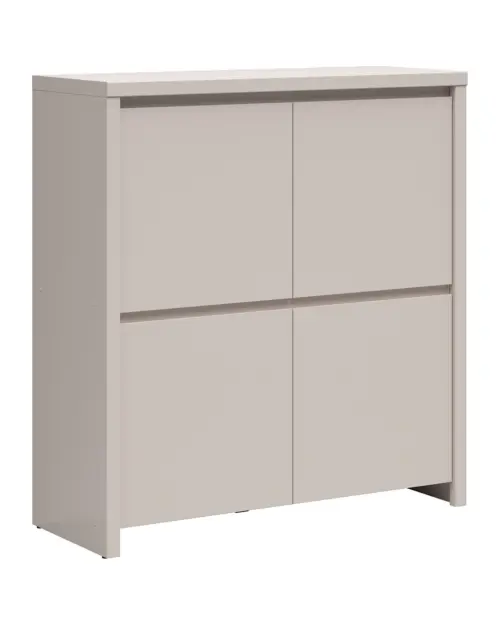 Gabinete Kaspian 105 cm cuatro puertas cachemira