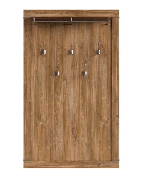 Perchero de pared para el recibidor Gent roble sonoma