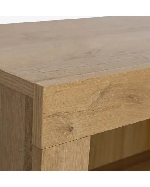 Armario colgante Balder 120 cm abierto roble riviera