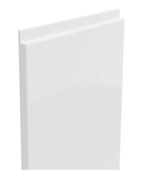 Conjunto de cocina Junona Line 240 cm blanco brillo sin encimera