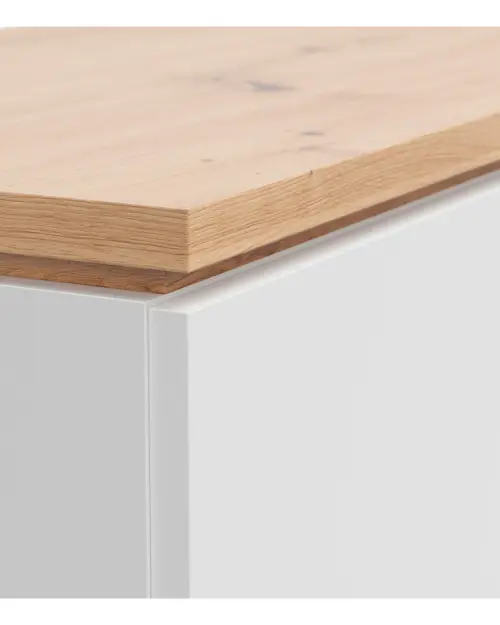 Armario Yamael 100 cm con 4 puertas blanco