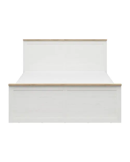 Cama Loksa A 160x200 pino andersen blanco