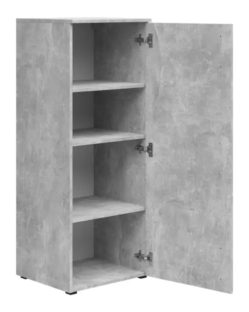 Estantería MultiDo 45 cm con puertas atelier claro