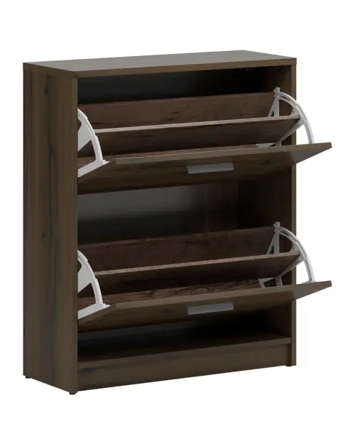 Zapatero Nepo Plus 70 cm con 2 puertas roble noble