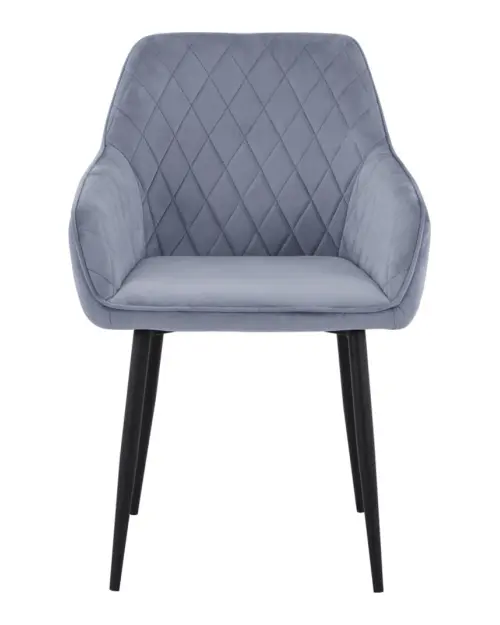 Krzesło tapicerowane Stu szare