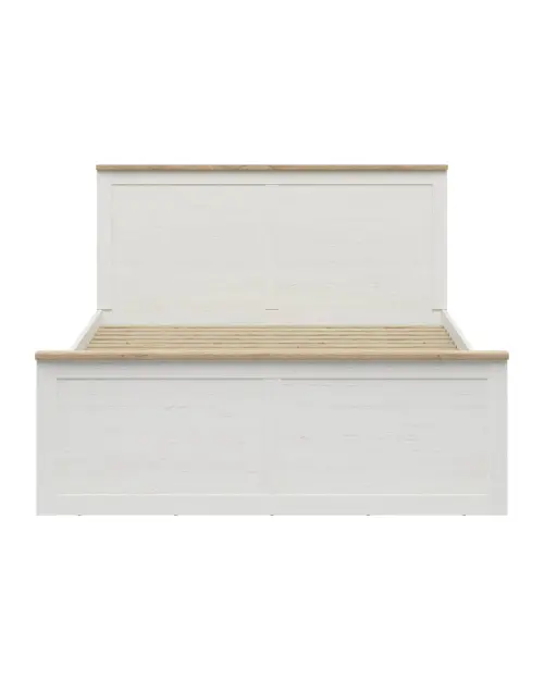 Cama Loksa A 160x200 pino andersen blanco