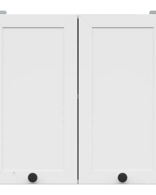 Armario superior de cocina Junona Line 80 cm de dos puertas blanco