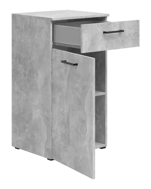 Cómoda MultiDo 45 cm con puertas y cajón atelier claro