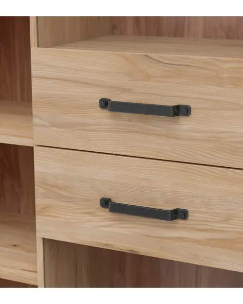 Vitrina Lara 90 cm con 2 puertas fresno belarus